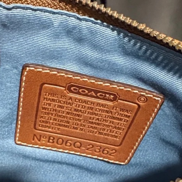 COACH NWOT Patchwork Crossbody - Picture 10 of 11
